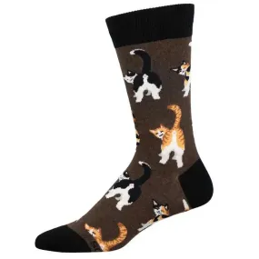 'Cat Butts' Men's Printed Socks