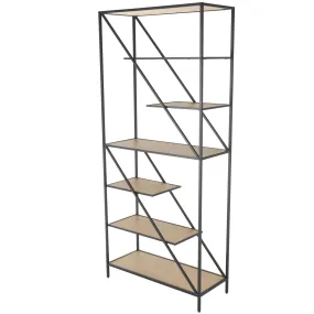 6 Tier Shelving Unit in Brown