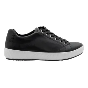 Ara Women's Alexandria Black Leather/White Sole