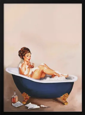 Bath - Stretched Canvas, Poster or Fine Art Print