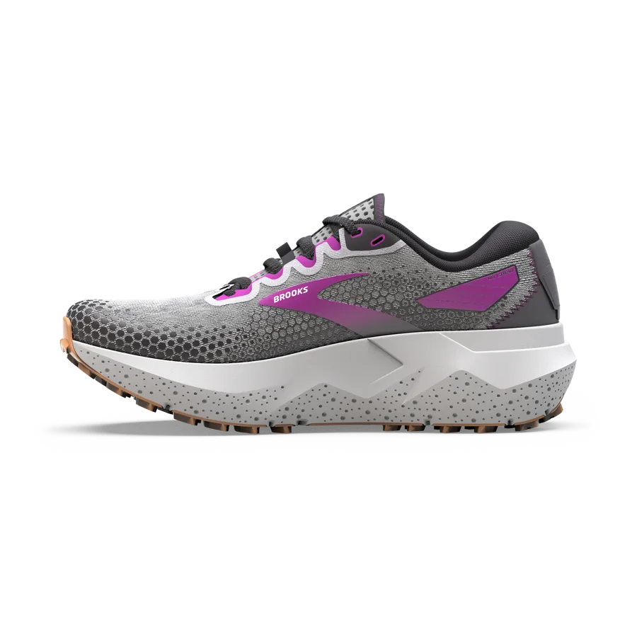 Brooks Caldera 6 | Oyster / Blackened Pearl / Purple | Womens