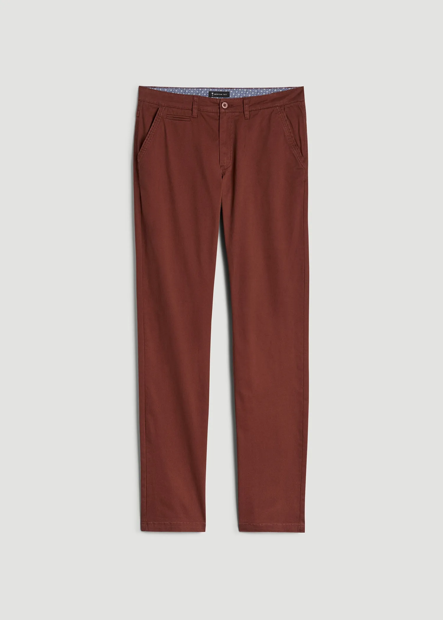 Carman TAPERED Chinos in Intense Rust - Pants for Tall Men