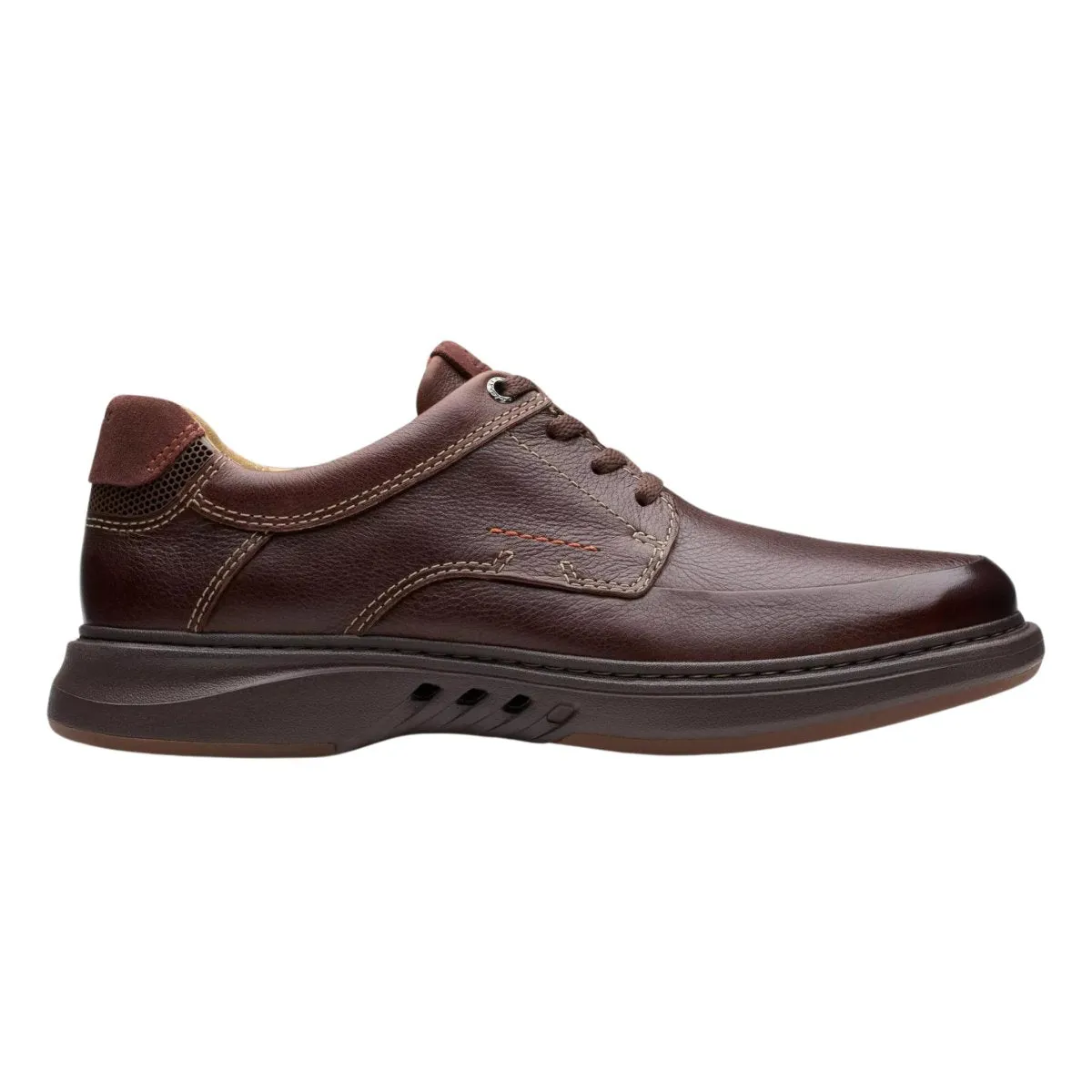 Clarks Men's Un Briley Lace Mahogany Leather