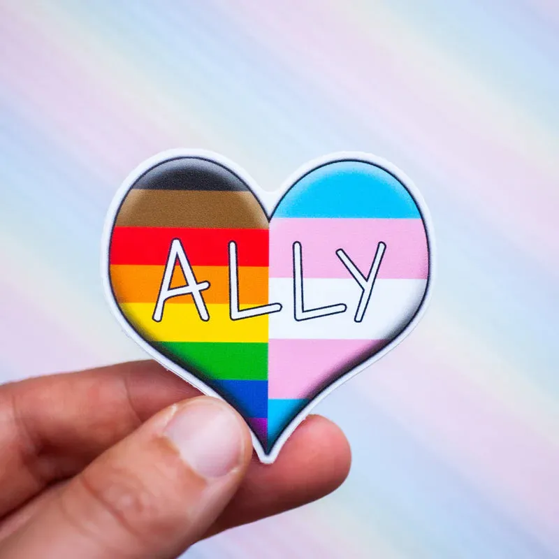 Crafty Queer Studio ALLY Inclusive Sticker