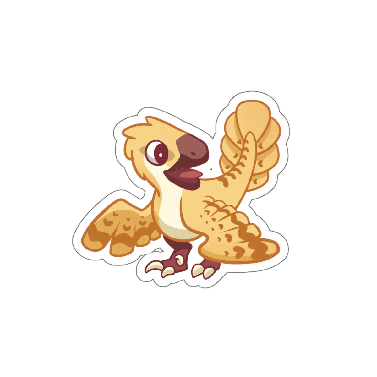 Deinonychus Sticker - Die-Cut Stickers