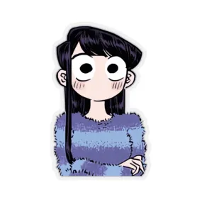 Komi-san Stickers