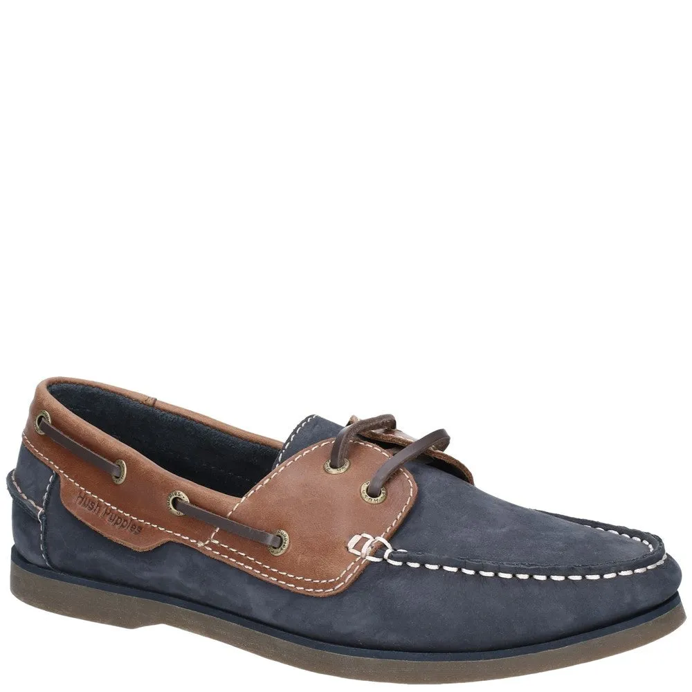 Navy Henry Boat Shoes