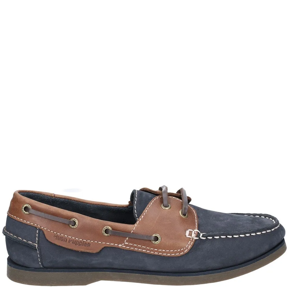 Navy Henry Boat Shoes