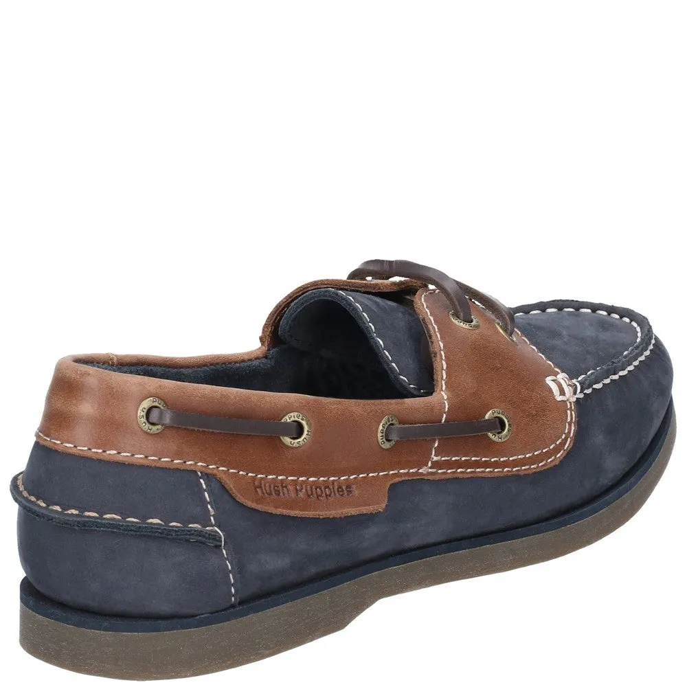 Navy Henry Boat Shoes