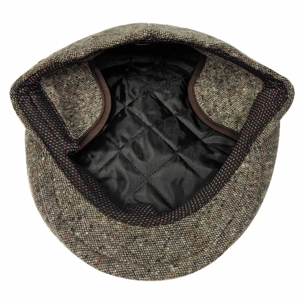 Saint Martin - "Orecchio" Flat Cap with Ear Flaps