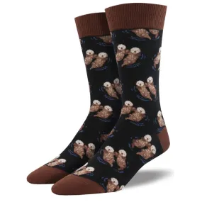 'Significant Otter' Men's printed socks