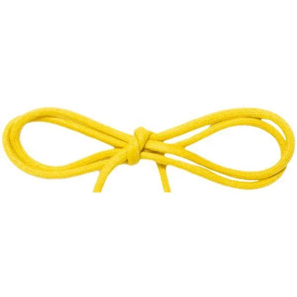 Spool - Waxed Cotton Thin Round Dress - Yellow 1/8 (144 yards) Shoelaces