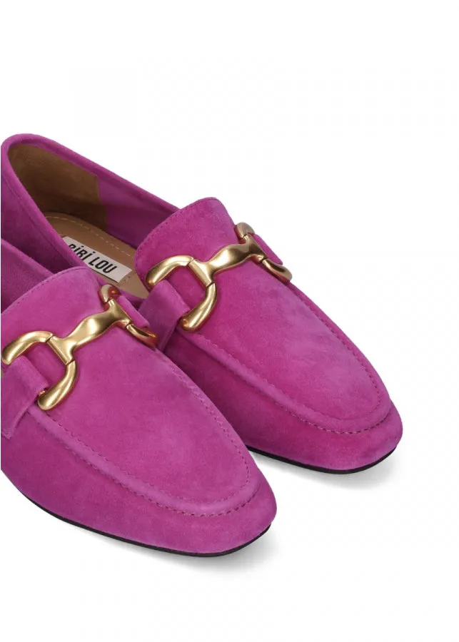 SUEDE LOAFERS MULBERRY - BIBI LOU